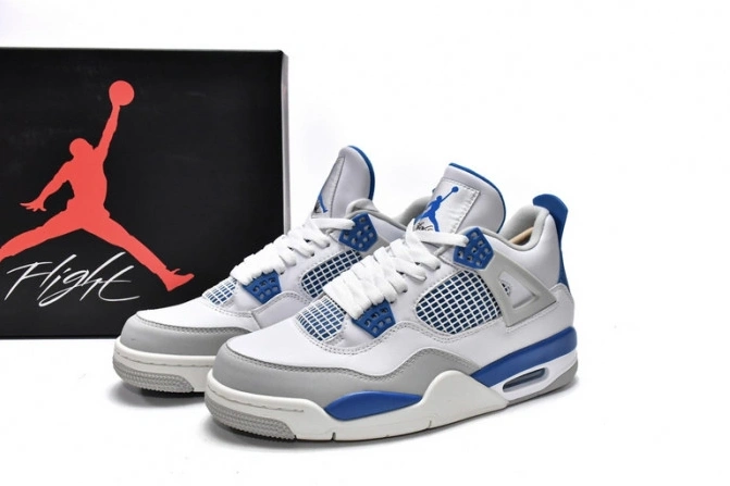 Military 4 Air Blue Retro 308497-105 Jordan (2012) 0703